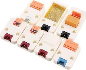 I/O Module Kit Including 7 Sensor I/O Mini Relay 3.96 RS485 DAC ADC I2C GPIO Grove IoT Demoboard for M5