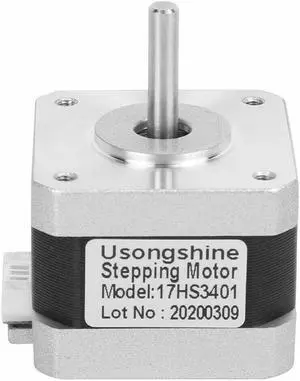 17HS3401 34mm Nema 17 Stepper Motor 42 Motor 42BYGH 1.3A 28N.cm 4-lead for 3D Printer CNC Laser Engraving