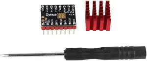 TMC2130 V1.0 Ultra-silent 256 High Subdivision Stepper Motor Driver with Red Heat Sink for 3D Printer Part