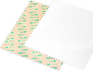 250*250mm Polyetherimide PEI Sheet WithBacking Glue For 3D Printer Heated Bed