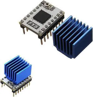 4A 50V 3D Printer Stepstick S109 Stepper Motor Driver with Heatsink for 57 Stepper Motor/Pololu Pin