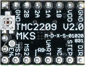 TMC2209 V2.0 3D Printer StepStick Stepper Motor Driver 2.5A UART Ultra-quiet High-current Unlimited Return to Zero For SGen_L Gen_L Robin Nano
