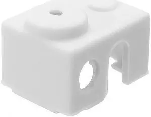 3pcs White Universal Hotend Block Insulation Sock Silicone Case For 3D Printer