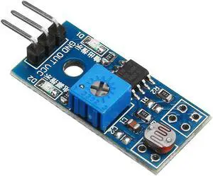 5pcs 5V/3.3V 3 Pin Photosensitive Sensor Module Light Sensing Resistor Module