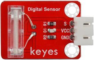 Brick Knock Sensor Module(Pad hole) Anti-reverse Plug White Terminal for Arduino