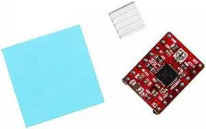 Stepper Motor Driver A4988 With Heatsink And Sticker For 3D Printer