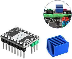 TMC2226 Stepper Motor Driver with Ultra-Quiet 256 Subdivision High-Current Uart Mode for 3D Printer Part
