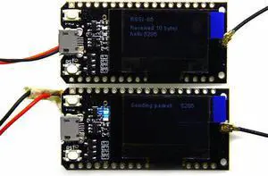 2PcsTTGO LORA32 868Mhz ESP32 LoRa OLED 0.96 Inch Blue Display bluetooth WIFI ESP-32 Development Board Module With Antenna