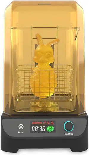 GCW02 UV Curing Wash and Cure Dual Purpose Post-processing Washing Curing for SLA 3D Printers