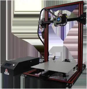 KR-10S ThorPro 3D Printer DIY Upgraded Kit 300x300x400mm Large Printing Size With Laser Components/One Nozzle Double Lead Screw/US Plu