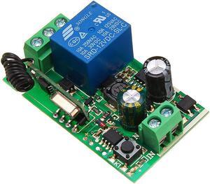 1Pc 433MHz 220V 10A 1CH Channel Wireless Relay Remote Control Switch Receiver