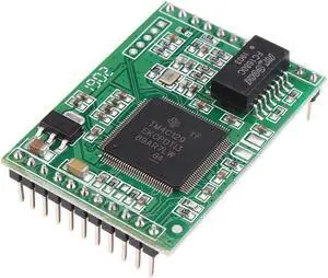 Three 3 Channel Serial Port to Ethernet Module TTL Level Support DHCP WEB Configuration USR-TCP232-ED2