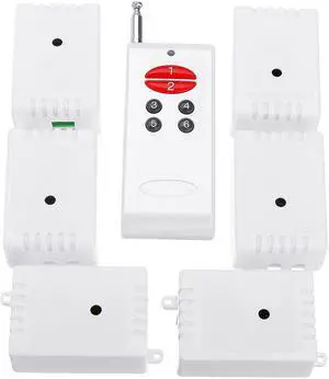 315MHz AC220V Wireless Remote Control Switch 6-IN-1 Remote Control One Channel 1000m Long Distance