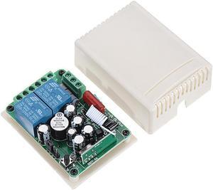315MHz AC 220V 2 Channel RF Wireless Remote Control Switch System Module for Smart Home