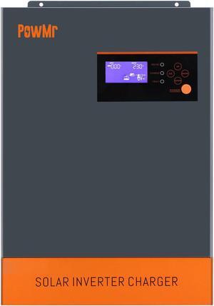 5.5KW 5.5KVA Solar Inverter MPPT 80A 500VDC PV Input 220VAC 48V With Parallel Function 5500W 3 Phase Solar Inversor POW-HVM5.5K-48V/POW-HVM5.5K-48V-P