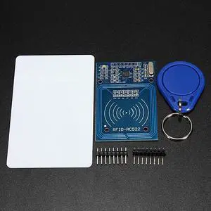 5Pcs 3.3V RC522 Chip IC Card Induction Module RFID Reader 13.56MHz 10Mbit/sfor Arduino - products that work with official Arduino boards