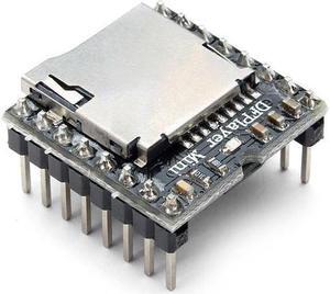 3Pcs DFPlayer Mini MP3 Player Module MP3 Voice Audio Decoder Board Supporting TF Card U-Disk IO/Serial Port/AD