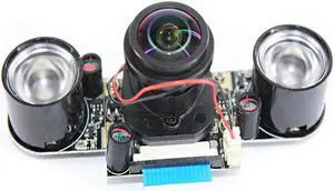 5MP Camera Module 5 Megapixel 175° Focal Adjustable Length Night Vision NoIR Camera with Automatic IR-CUT