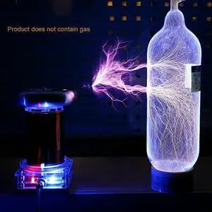 Music SSTC Solid State Tesla Coil Integrated Arc-Suppression Tesla Coil for Square Wave Music Coaxial Cable Signal Transmission