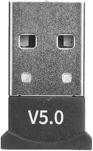 bluetooth 5.0 USB Adapter for Window 7/8/10 for Vista XP for Mac OS X PC Keyboard Mouse Gamepads Speakers