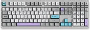 3108 V2 Silent 108 Keys Wired Mechanical Keyboard Morandi GreySwitch PBT Keycap Gaming Keyboard