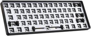 GK61X GK61XS Keyboard Kit Hot Swappable 60% RGB Wired bluetooth Dual Mode PCB Mounting Plate Case Keyboard Customized Kit