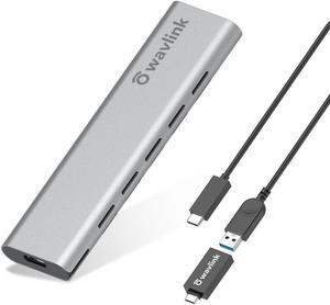 NGFF M.2 SATA SSD to USB 3.1 Gen2 Hard Drive Enclosure Aluminium Type-C Hard Drive Box Case