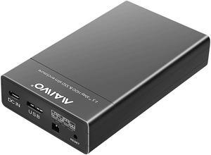 K25682 2.5" Dual Bay USB3.0 RAID Storage Array Box SATA3 HDD SSD Slim Enclosure Disk Storage Box Support USAP