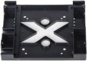 Hard Drive Bracket 3.5'' to 2.5'' SSD Caddy HDD Bay Bracket 8cm Fan Bay Converter Hard Drive Enclosure