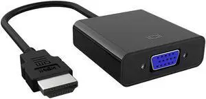 to VGA Adapter 3.5mm Audio HUB Splitter  Extender for TV Laptop Computer CHB-021