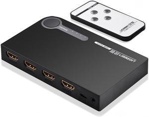 40234  Splitter 3 Input 1 Output 4K HD Switcher for PC Laptop XBOX 360 PS3 PS4 Nintendo Switch  Adapter