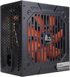 700WS Computer Power Supply Rated 500W Desktop Host 12cm Fan Dual 6Pin Energy Saving Silent PC Power Supply Non-Modular
