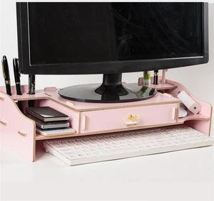 Desktop Computer Riser Stand TV LCD Screen Monitor Mount Display Desk Organizer Monitor Bracket