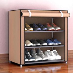 3/4/5 Layers Multilayers Stainless Steel Shoe Rack Shoes Storage Desktop Organizer
