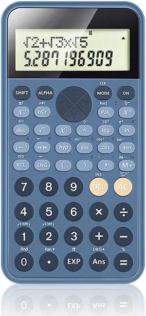 PN-2891 Scientific Calculator 240 Calculation Methods Calculating Tool For School Office Supplies Exam Supplies Scientific Function Calculator