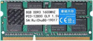 DDR3 1600MHz 8GB RAM 1.5V 260pin Memory Ram Memory Stick Memory Card for Laptop Notebook