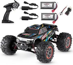9125 RTR with Two Battery Motor 1/10 2.4G 4WD 46km/h RC Car Vehicles Short Course Truck Model
