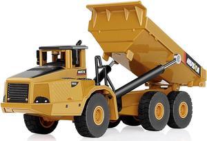 7713-1 1/50 Scale Alloy Hydraulic Dump Truck Diecast Model Engineering Digging Toys