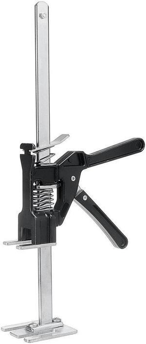 Stainless Steel Handheld Lifting Tool Pro Height Regulator Labor-Saving Cabinet Jack Arm Handheld Clamp Tool for For Door Use Board Lifter Cabinet Plaster Sheet Repair