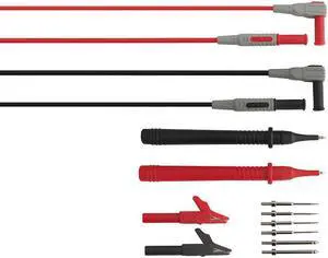 P1300B 12 in 1 Super Multimeter Probe Replaceable Probe Clamp Meter Test Lead kits + Alligator Clips