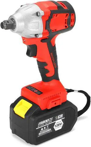 128VF 19800mah Electric Impact Wrench Brushless Cordless Drill Tool With Battery