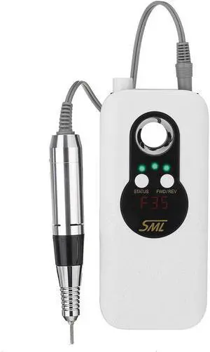 1000mAh 35000RPM Electric Nail Drill Machine Portable Rechargeable Manicure Pedicure