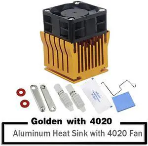 Aluminium Northbridge Heatsink Cooler Motherboard Radiator w/4cm Fan For PC Computer Case South North Bridge Chipset Cooling