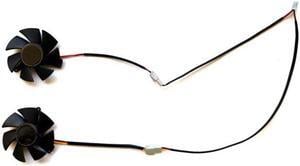 47MM 2PIN 3PIN FS1250-S2053A FS1250-A1042A6FL,For Gigabyte Geforce GTX 1650 D6 OC Low profile 4G Graphics card cooling fan