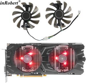 95MM GTX1070 GTX1080 Fan with Red LED Light For KFA2 GALAXY GTX 1070 1070Ti 1080 EX Graphics Card Cooling Fan Replacement