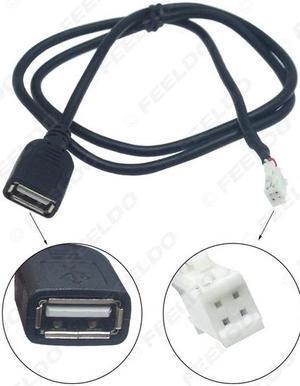 Car Head Unit Stereo Wire Harness Kits Compatible For XY AUTO Android Solution Interface RCA USB Audio and video cable