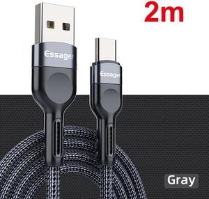 3A USB Type C Cable Fast Phone Charging Cord For Mi 11 Redmi Note 10 9 Huawei Mobile Phones Charger Wire