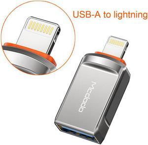 USB 3.0 to Lighting USB Type C OTG Adapter Data Converter For iPhone 13 12 11 Pro Max XS XR  Tablet SD Card U Disk