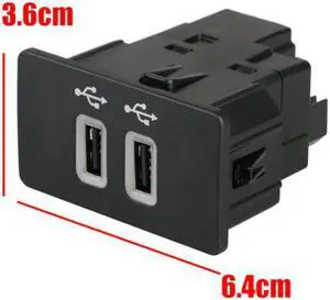 For Ford Carplay SYNC3 USB Type-C Dual Interface Module SYNC 2 Upgrade to SYNC 3 Media Wiring Hub Adapter Plug Interface Module