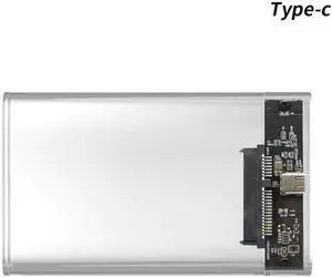 Transparent HDD Case Caddy Box HDD Enclosure 2.5 SSD SATA To USB 3.0 Type-C 3.1 Adapter External Hard Drive Box Transparent HDD Case Caddy Box HDD Enclosure 2.5 SSD SATA To USB 3.0 Type-C 3.1 Adapter External Hard Drive Box